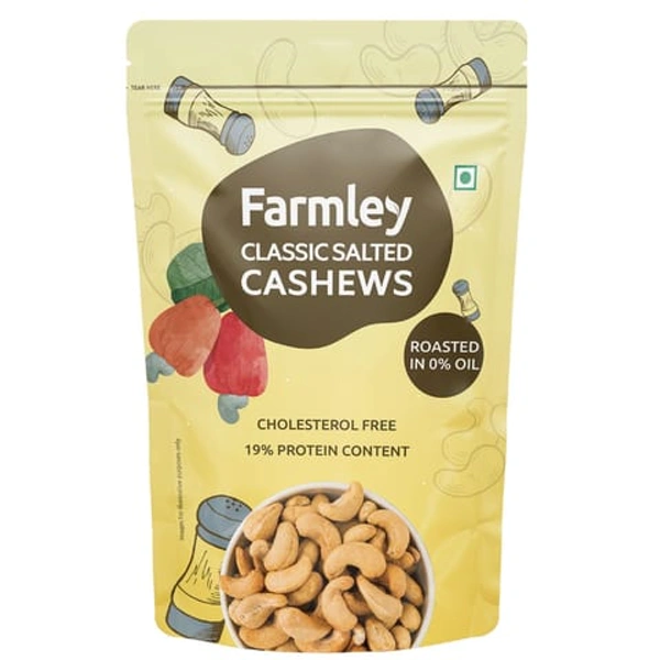 Farmley Classic Salted Cashews - 150g, NA, NA