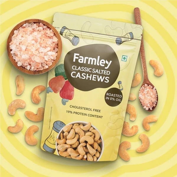 Farmley Classic Salted Cashews - 150g, NA, NA