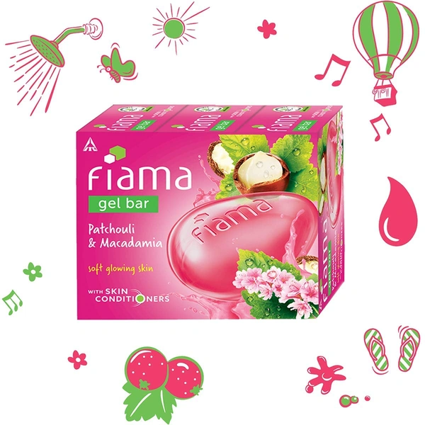 Fiama Gel Bar - 75g, NA, NA