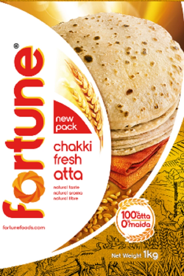 FORTUNE CHAKKI FRESH ATTA - 10KG, NA, NA