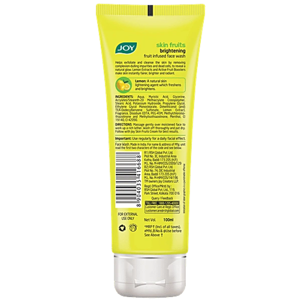 JOY FRUIT INFUSED FACEWASH - 100ML, NA, NA