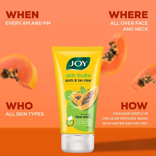 JOY FRUIT INFUSED FACEWASH - 100ML, NA, NA