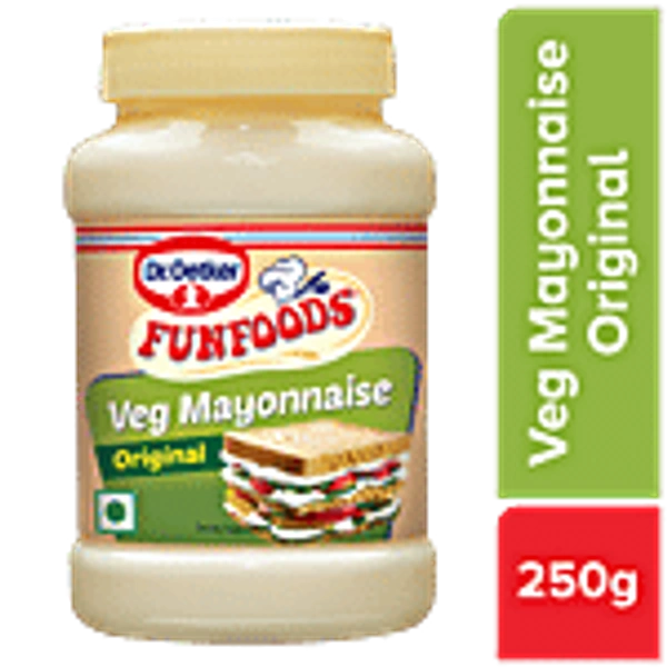 Dr.Oetker Funfoods Veg Mayonnaise - 250g, NA, NA