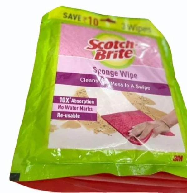 Scotch Brite Sponge Wipe - 1N, NA, NA
