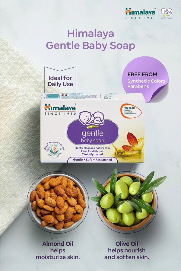 Himalaya Gently Baby Soap - 50g, NA, NA