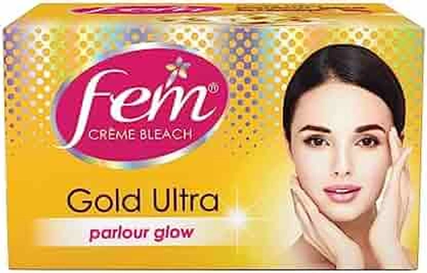 Fem Gold Bleach Cream - 40g, NA, NA