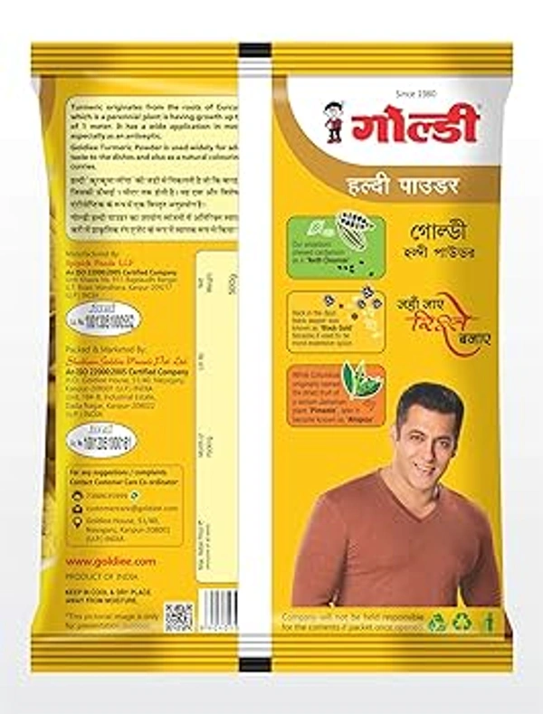 GOLDIEE TURMERIC POWDER - 500 G, NA, NA
