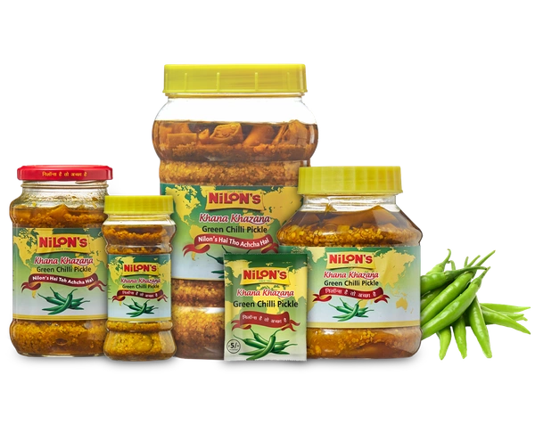 Nilons Green Chilli pickle - 900g, NA, NA