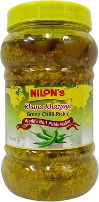 Nilons Green Chilli pickle - 900g, NA, NA