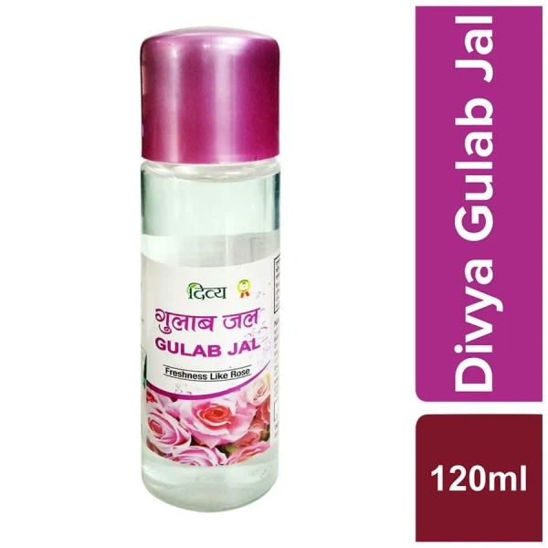 Divya Pharmacy Gulab jal - 120ml, NA, NA