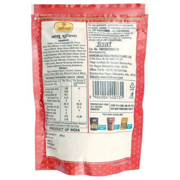 Haldiram's Aloo Bhujia Sev - 200g, NA, NA