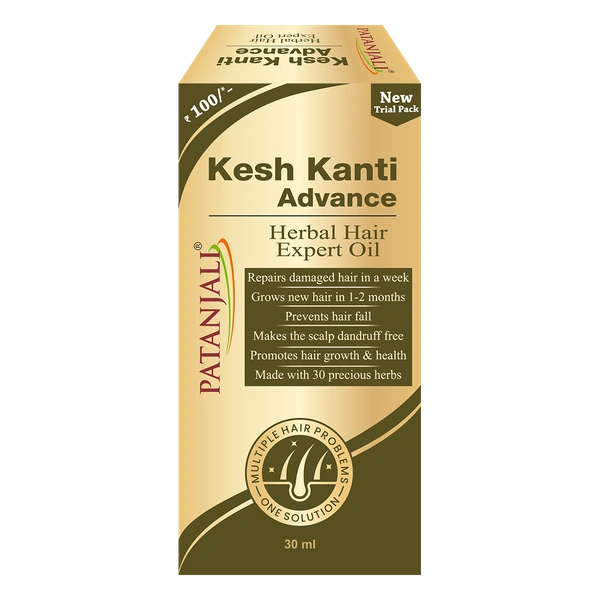 PATANJALI HERBAL HAIR OIL - 100ML, NA, NA
