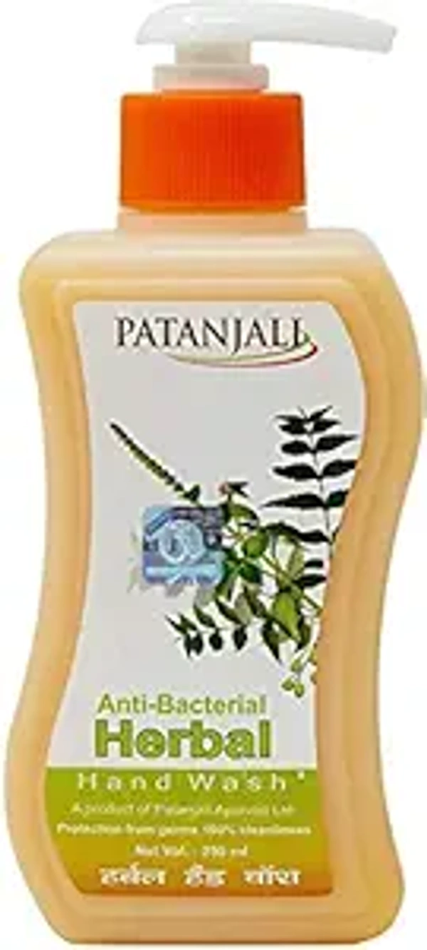 PATANJALI HERBAL HANDWASH - 250ML, NA, NA