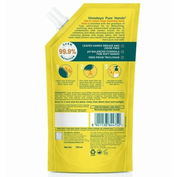 HIMALAYA HANDWASH - 750ML, NA, NA