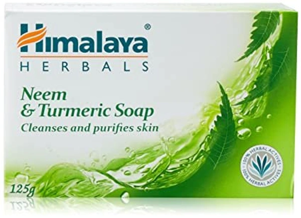 HIMALAYA NEEM & TURMERIC SOAP - 3 N, NA, NA