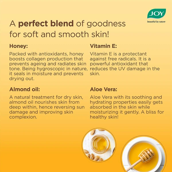 JOY HONEY AND ALMOND BODY LOTION - 300ML, NA, NA