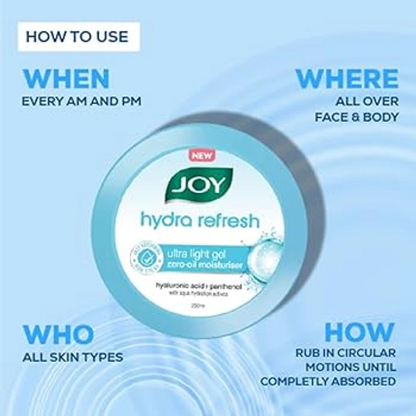 joy Hydra Refresh Ultra light Gel - 50ml, NA, NA