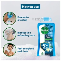 Dettol Icy Cool Shower Gel - 250ml, NA, NA