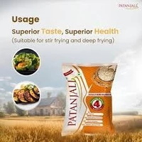 PATANJALI RICE BRAN OIL - 1 LTR, NA, NA