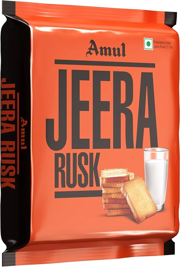 Amul Jeera Rusk - 200g, NA, NA