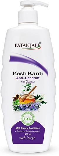 Patanjali Kesh Kanti Anti Dandruff Hair Cleanser - 450ml, NA, NA