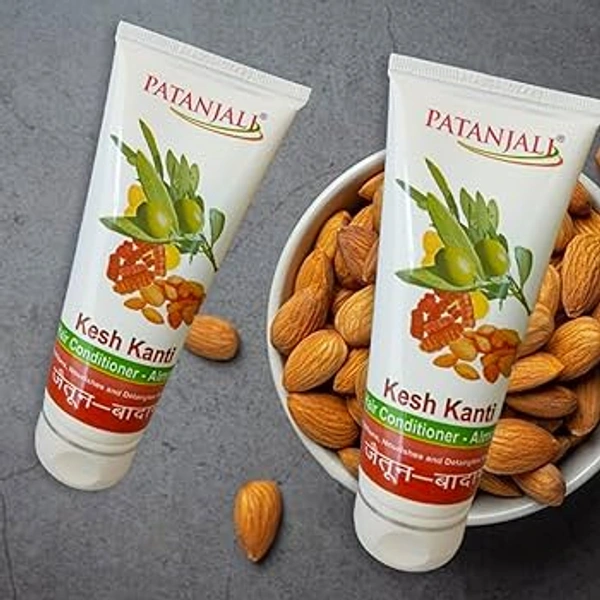 Patanjali Kesh Kanti Hair Conditioner- Almond - 100g, NA, NA