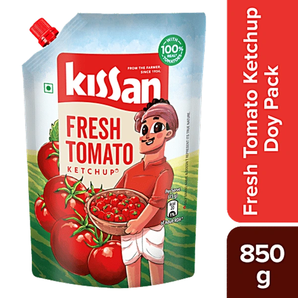 Kissan Fresh tomato ketchup - 850g, NA, NA