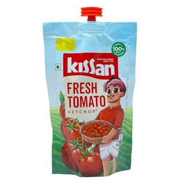 Kissan Fresh tomato ketchup - 90g, NA, NA