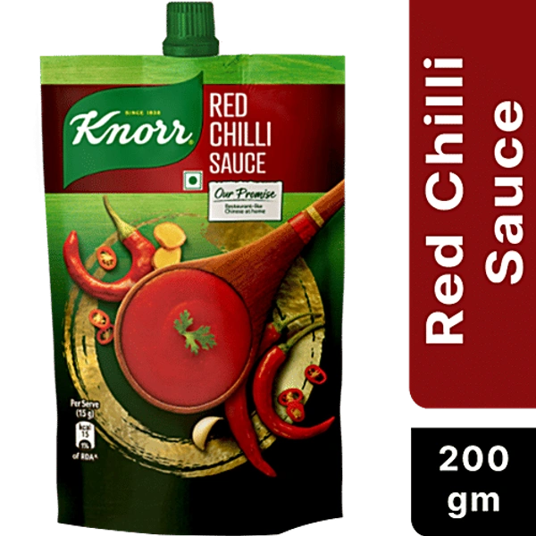 KNORR RED CHILLI SAUCE - 200g, NA, NA