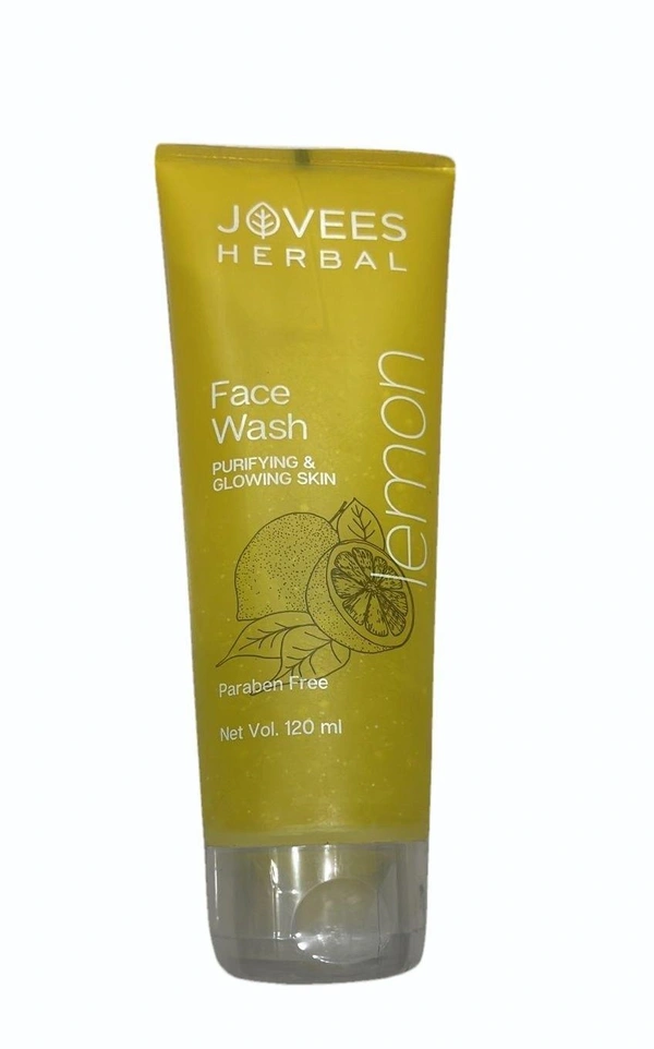 JOVEES HERBAL LEMON FACEWASH - 120ML, NA, NA