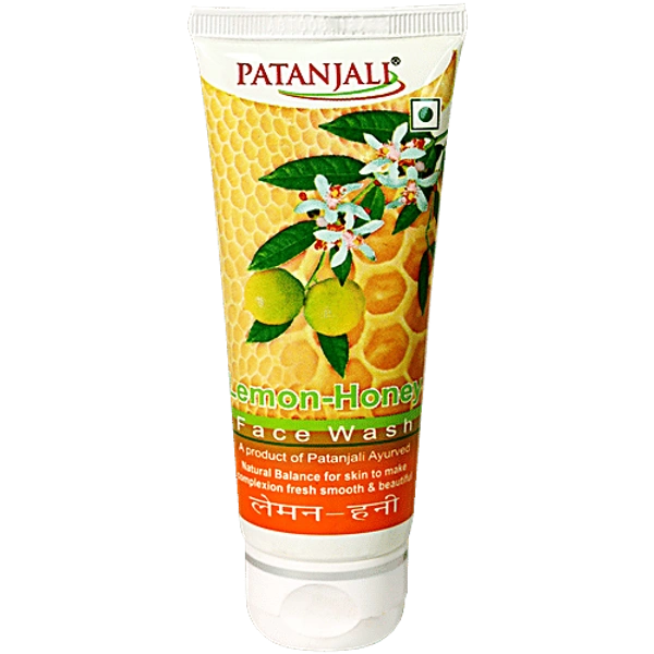 PATANJALI LEMON HONEY FACEWASH - 60G, NA, NA