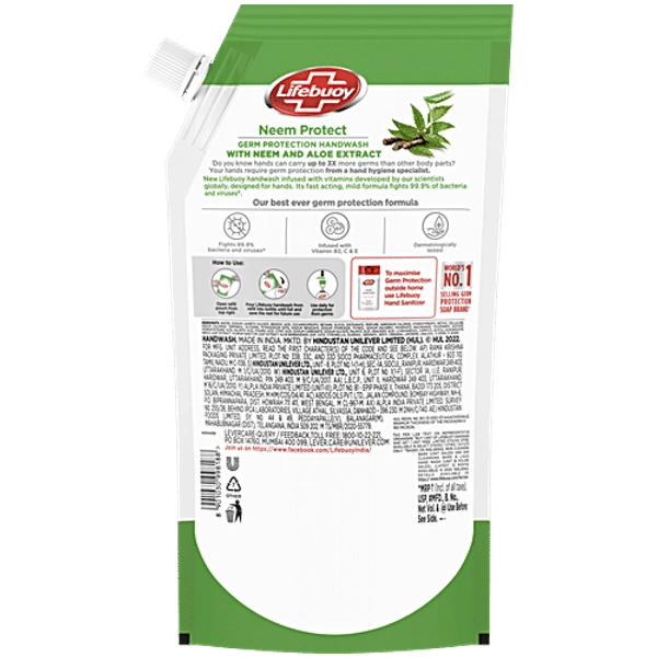 LIFEBOUY HANDWASH - 675ML, NA, NA