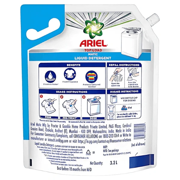 ARIEL MATIC MATIC LIQUID DETERGENT - 3L, NA, NA
