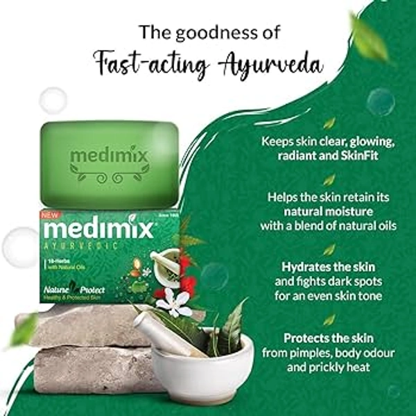 Medimix Ayurvedic Soap - 200g, NA, NA