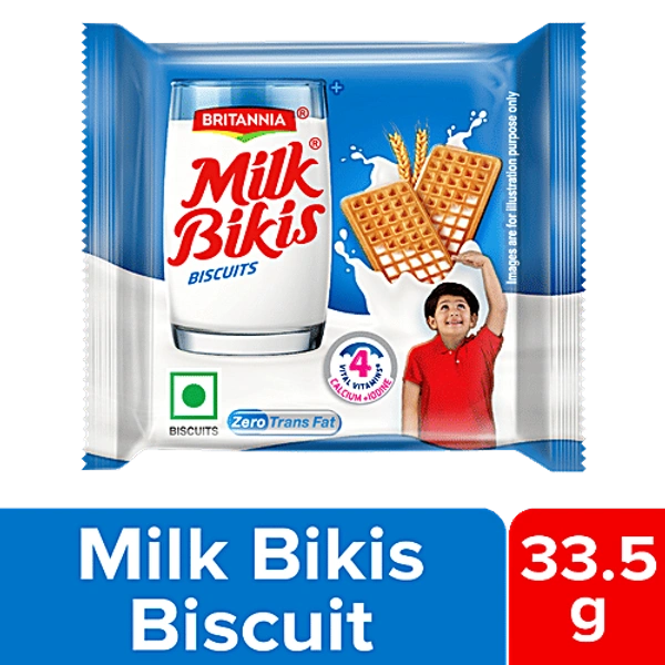 Britannia Milk Bikis Biscuits - 35.5g, NA, NA