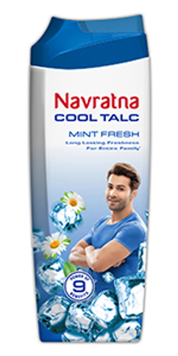 Navratna Cool Talc Active Deo - 50g, NA, NA