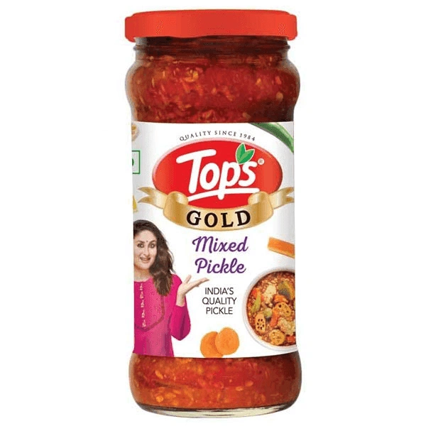 Tops Gold Mixed pickle - 375gram, NA, NA