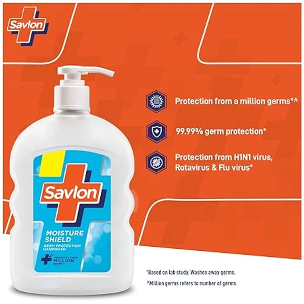 SAVLON MOISTURE HANDWASH - 460ML, NA, NA