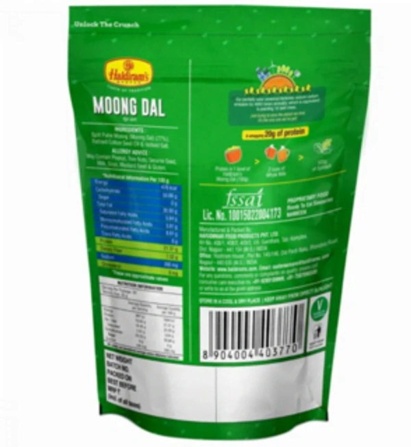 Haldirams Moong Daal - 1kg, NA, NA