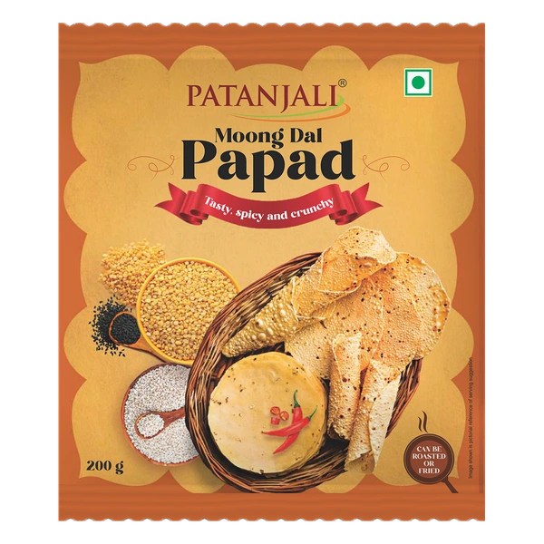Patanjali Moong dal Papad - 200g, NA, NA