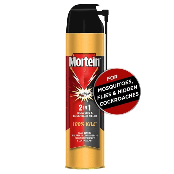 Mortein 2 in 1 mosquito & cockroach killer - 600ml, NA, NA
