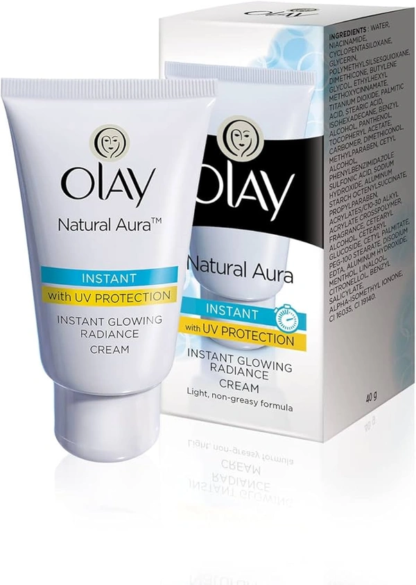 Olay Natural Aura Glowing Radiance Cream - 40g, NA, NA