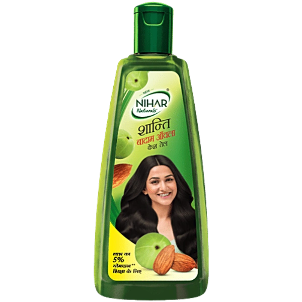 NIHAR SHANTI NATURAL HAIR OIL - 68ML, NA, NA