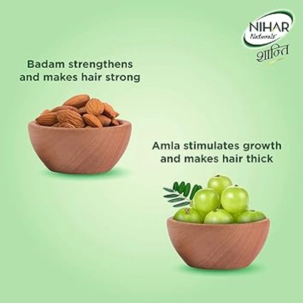 NIHAR SHANTI NATURALS SHANTI HAIR OIL - 275ML, NA, NA