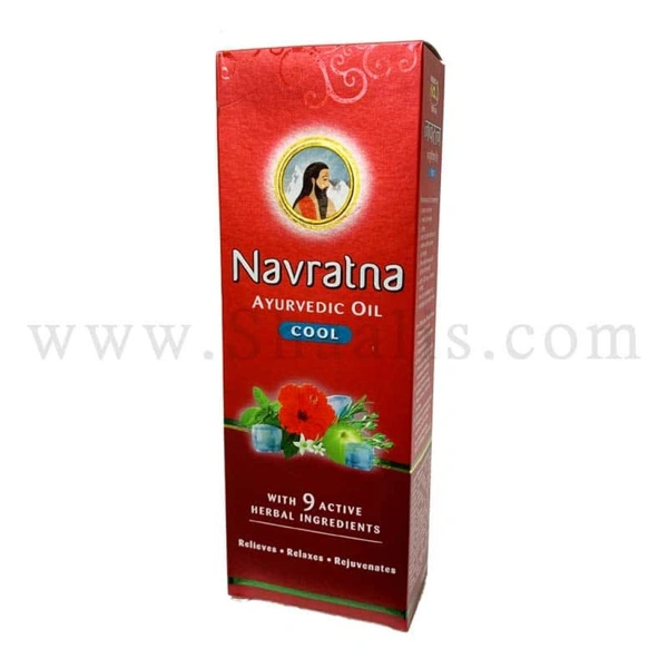 NAVRATNA NAVRTANA AYURVEDIC TEL THANADA - 450ML, NA, NA
