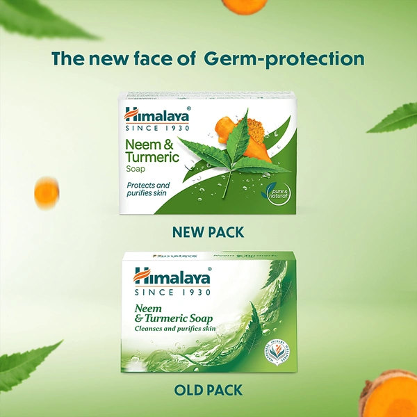 Himalaya Neem & Turmeric Soap - 225g, NA, NA