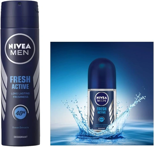 Nivea Men Fresh Active - 25ml, NA, NA