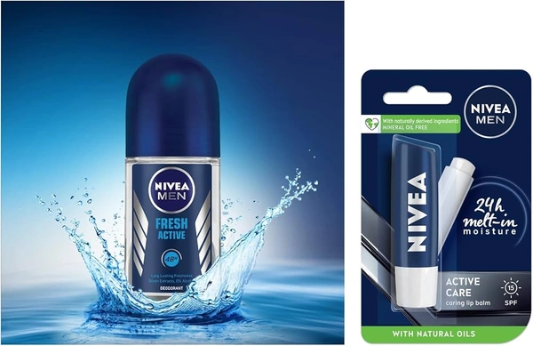 Nivea Men Fresh Active - 25ml, NA, NA