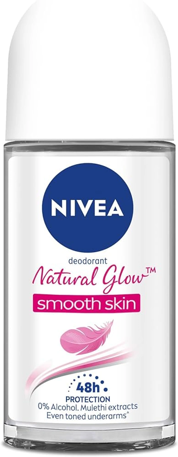 Nivea Natural Glow Amooth Skin - 50ml, NA, NA
