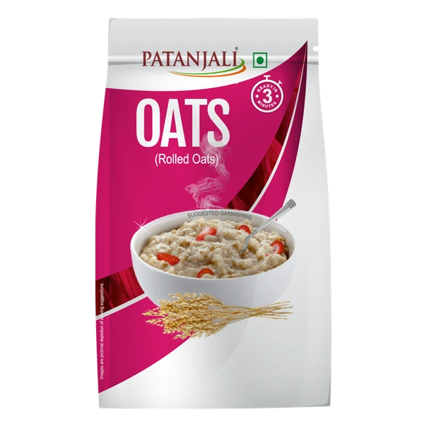 Patanjali Oats Rolled Oats - 200 gram, NA, NA